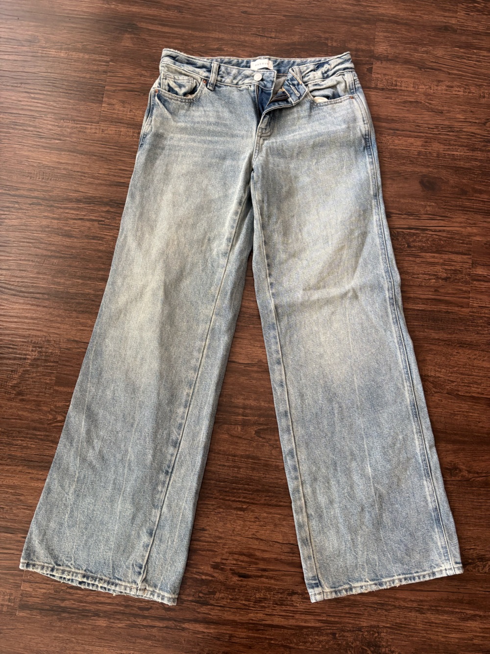 PacSun Light Wash Wide Leg Jeans